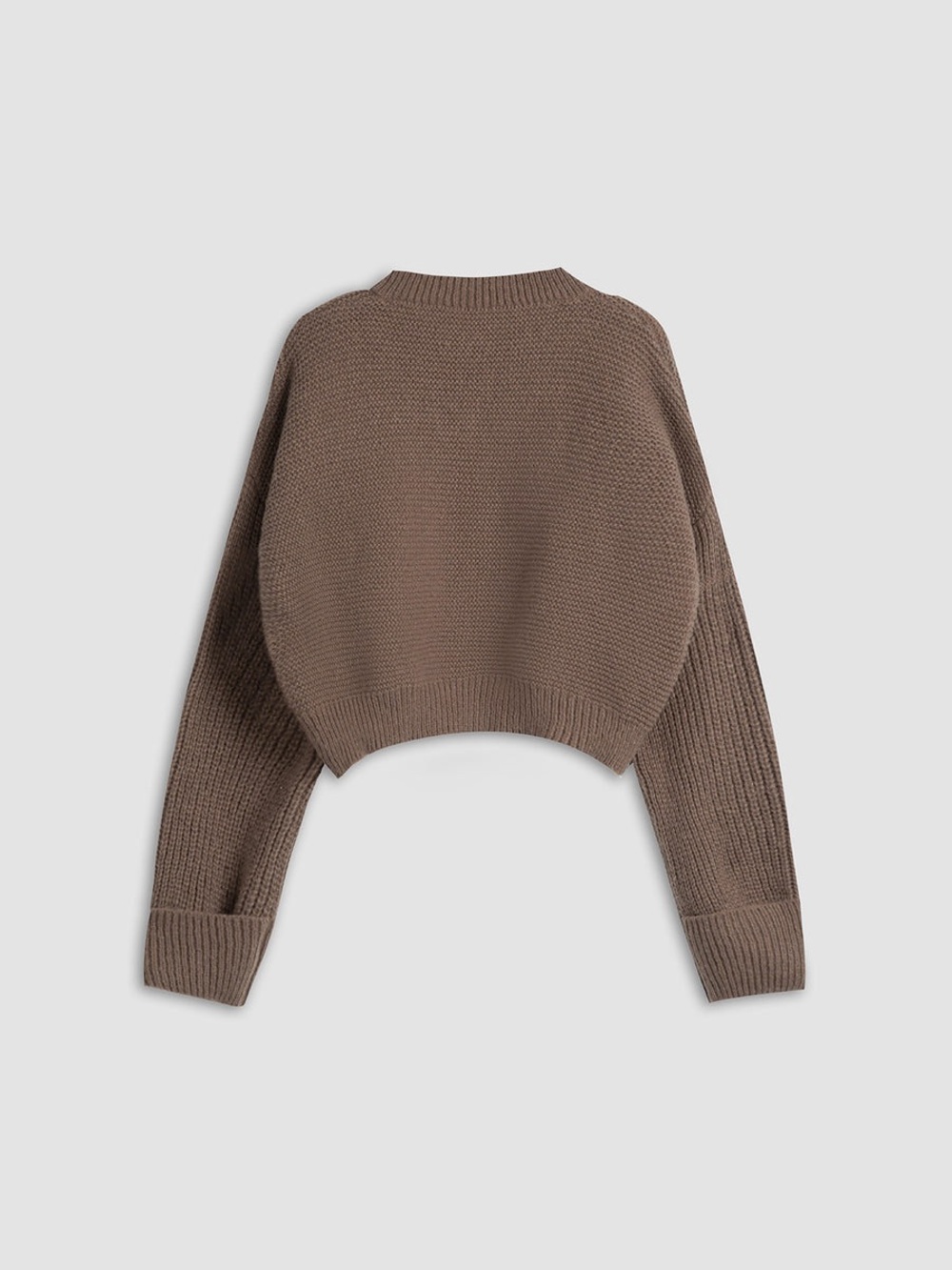 Commense Minimalism V Neck Pullover Sweater - Picture 2 of 4